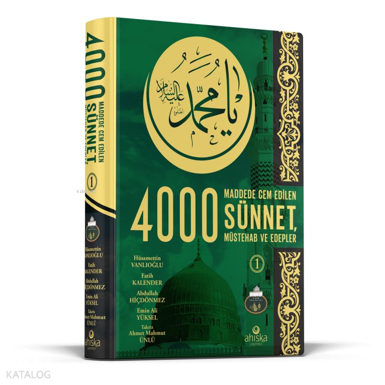 4000 Sünnet, Müstehab ve Edepler 1 (Ciltli) - Hüsamettin Vanlıoğlu
