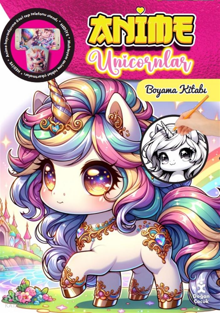 ANİME UNICORNLAR BAYAMA KİTABI
