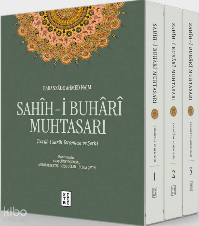 Sahîh-i Buhârî Muhtasarı 3 Cilt (Ciltli-Kutulu) - Babanzade Ahmed Naim