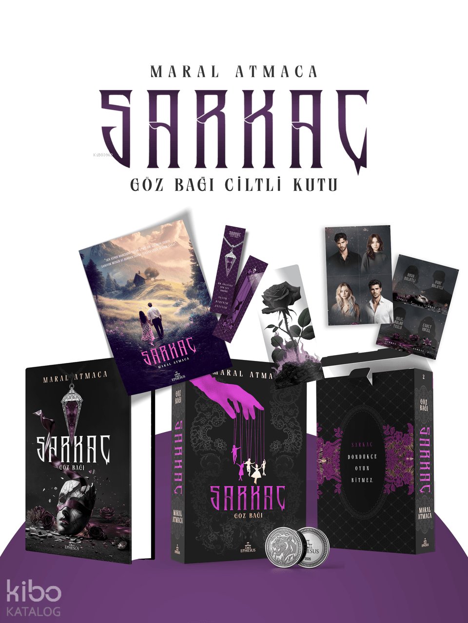 Sarkaç 2: Göz Bağı (Kutulu - Ciltli) - Maral Atmaca