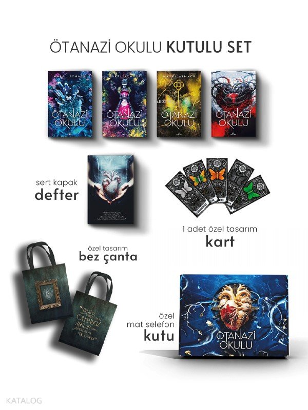 Ötanazi Okulu Kutulu 4 Kitap Seti - Maral Atmaca
