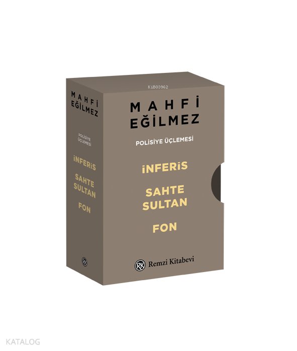 Polisiye Üçlemesi - (Kutulu Takım) - Mahfi Eğilmez
