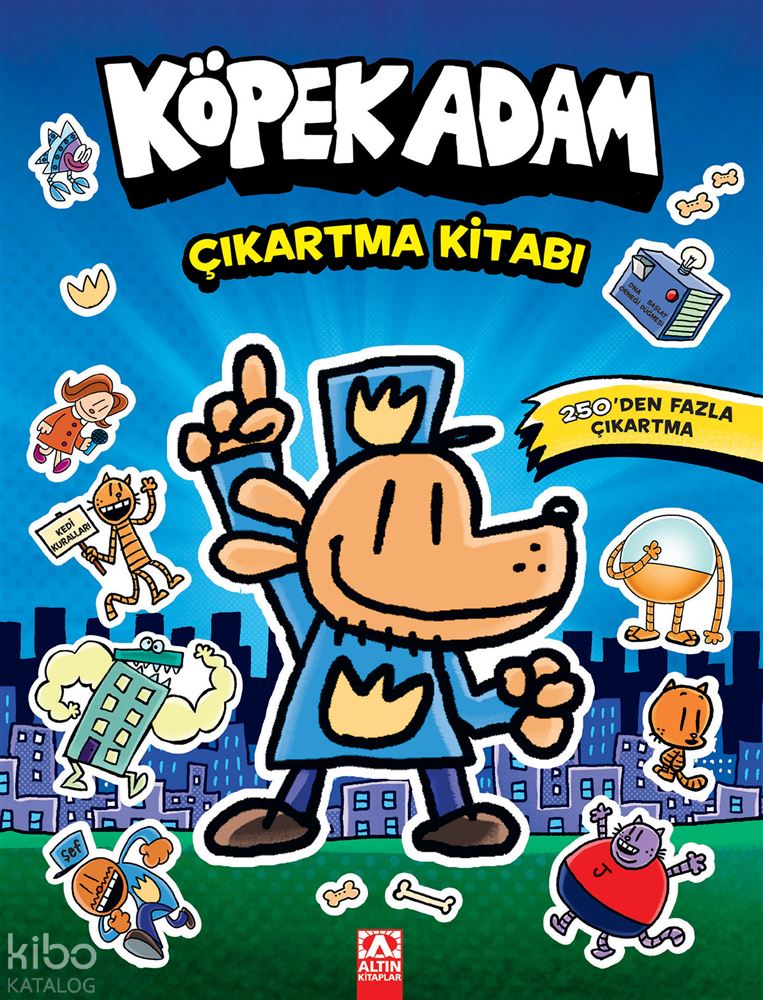 KÖPEK ADAM - ÇIKARTMA KİTABI