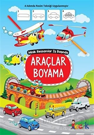 MİNİK RESSAMLAR İŞ BAŞINDA - ARAÇLAR BOYAMA