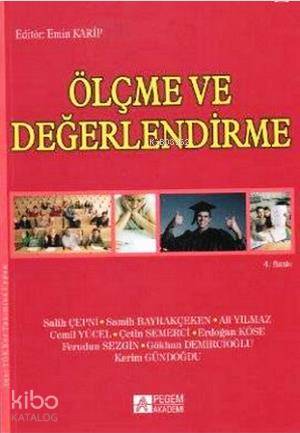 Ölçme ve Değerlendirme - Emin Karip
