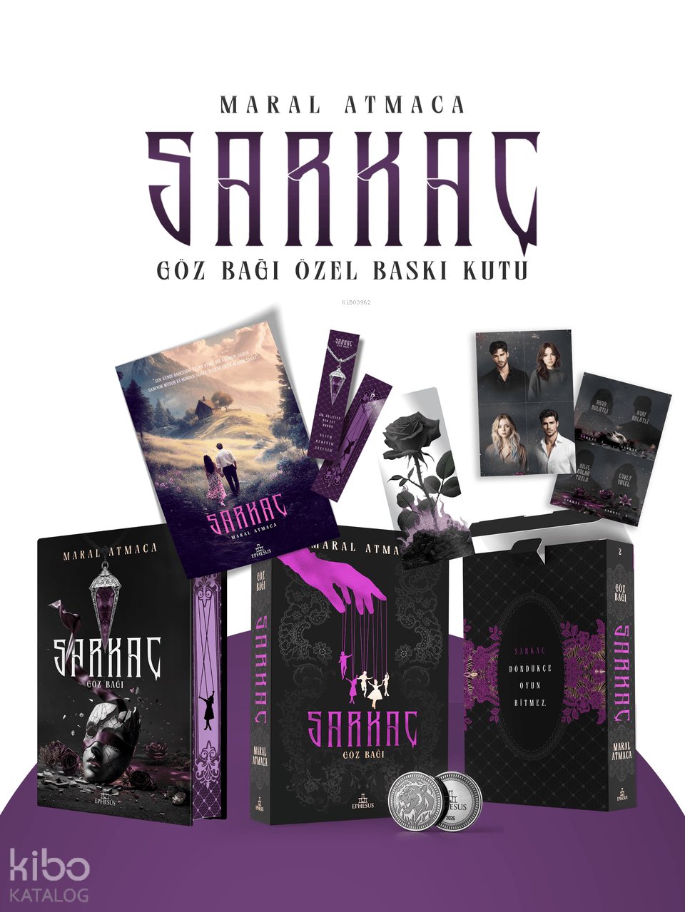 Sarkaç 2: Göz Bağı (Özel Baskı - Kutulu - Yan Boyamalı) - Maral Atmaca