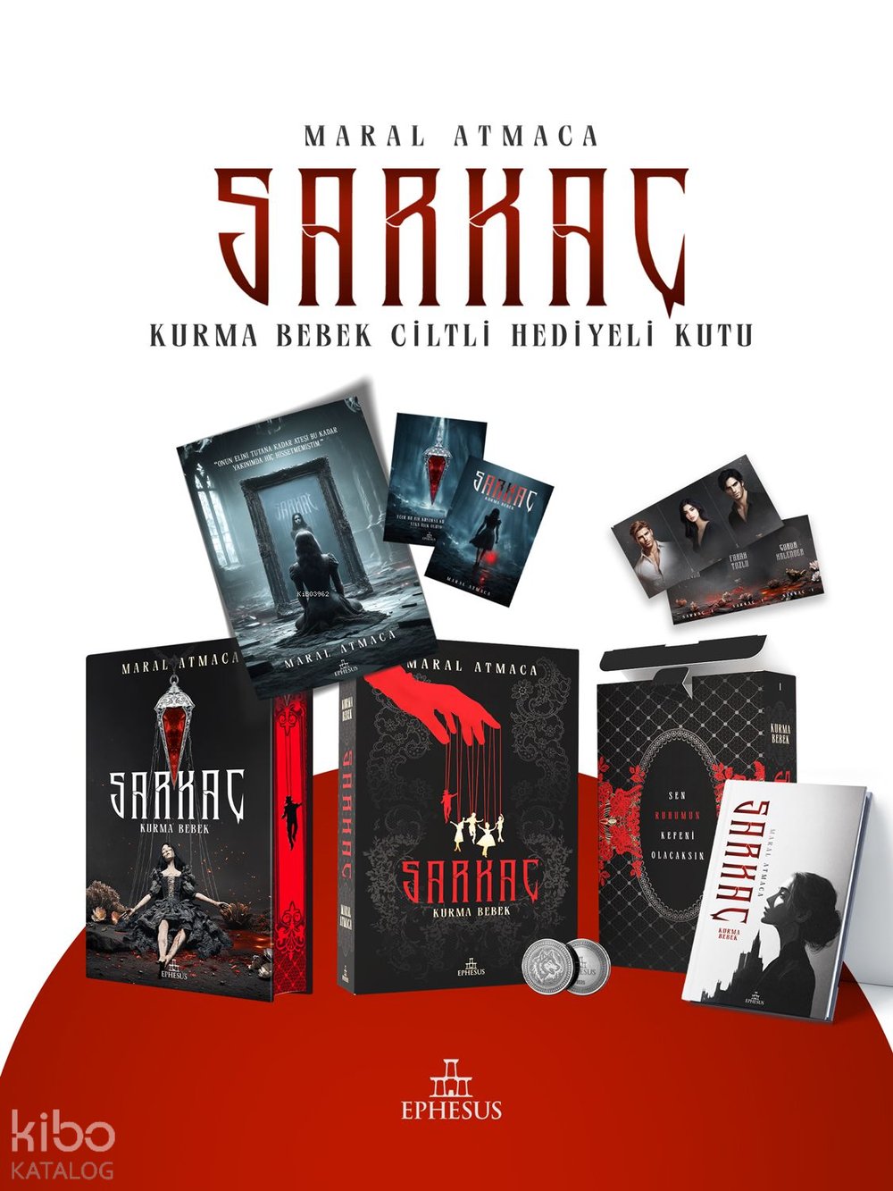 Sarkaç 1: Kurma Bebek (Ciltli - Yan Boyamalı - Hediye Kutulu)