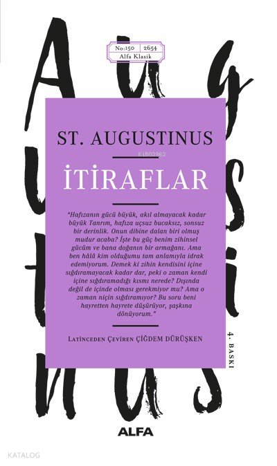 İtiraflar - Saint Augustinus