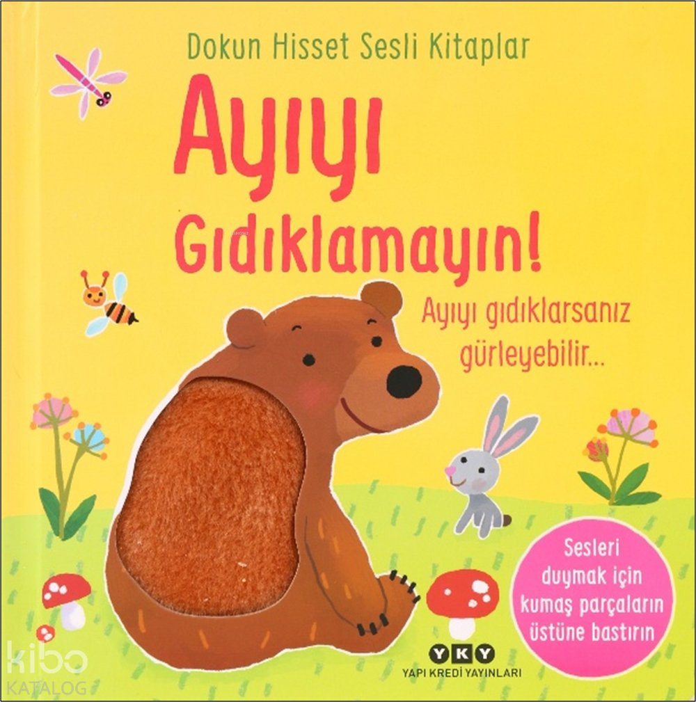 Dokun Hisset Sesli Kitaplar - Ayıyı Gıdıklamayın! (Ciltli) - Sam Taplin