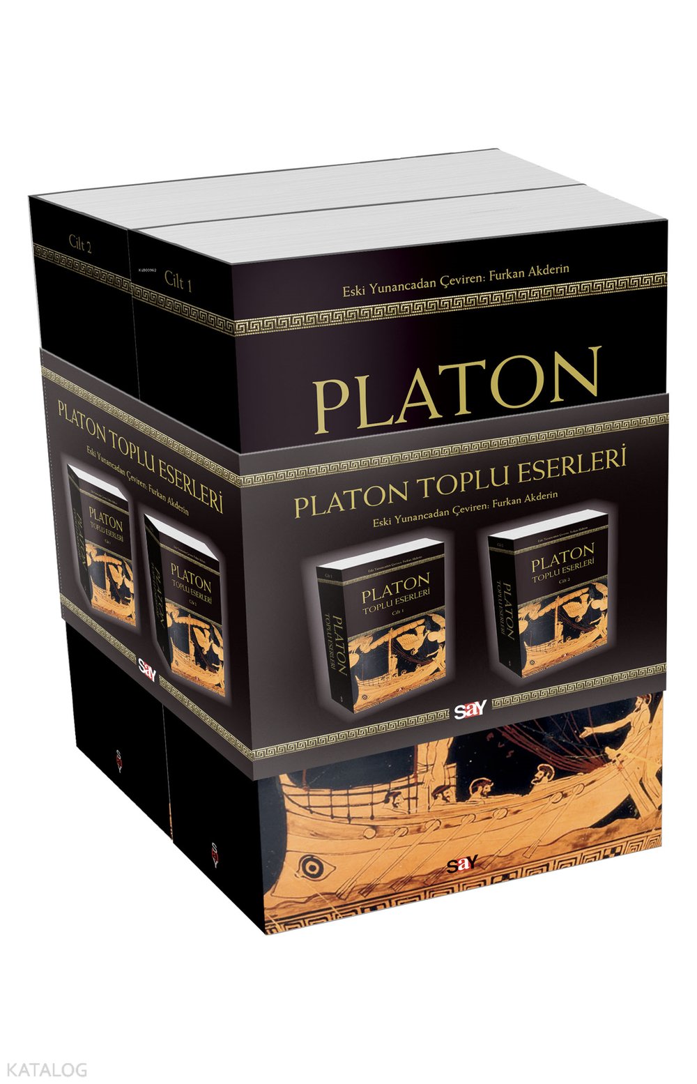 Platon Toplu Eserleri 1 & 2 Cilt Takım