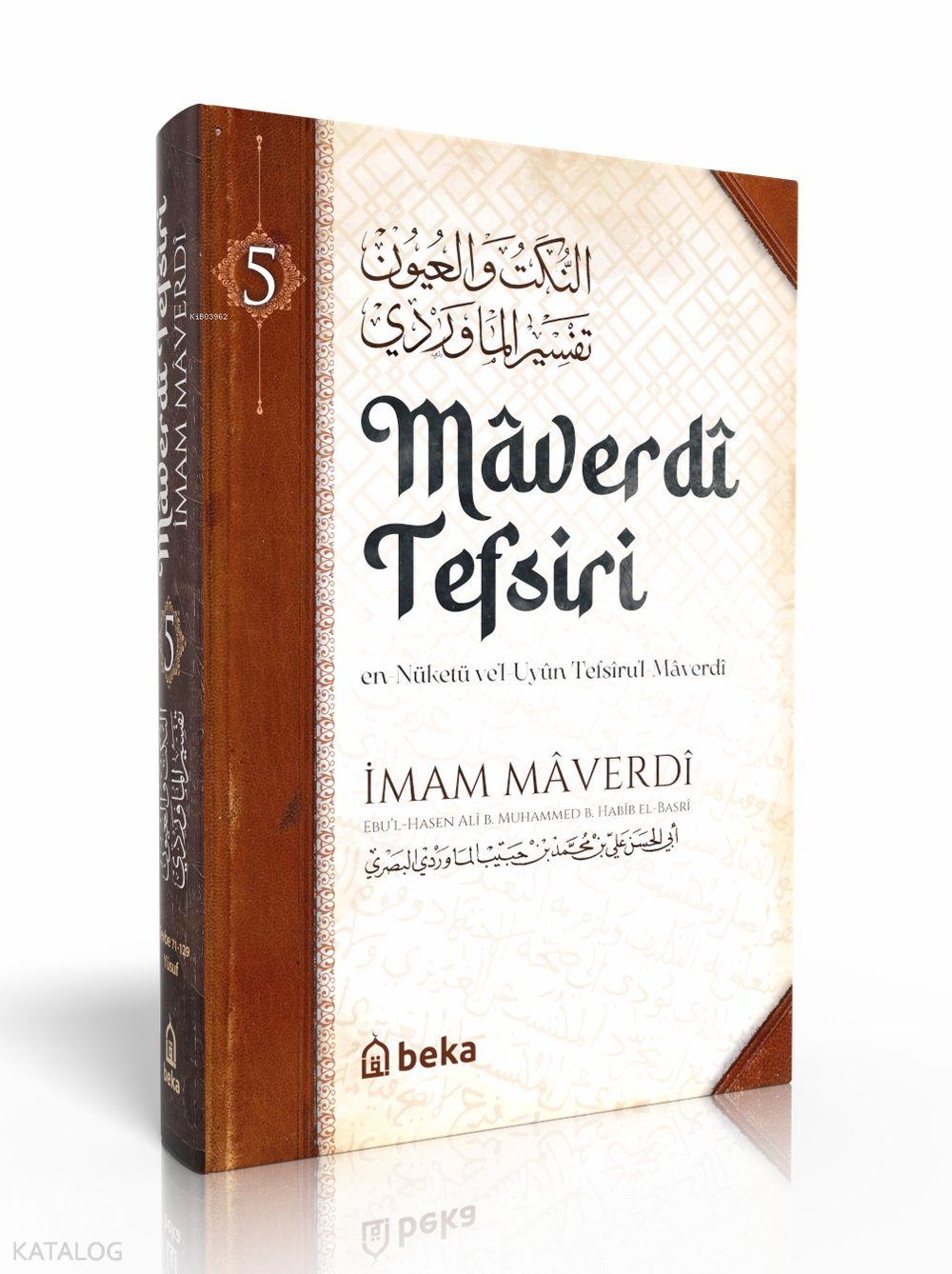 Maverdi Tefsiri 5. Cilt - en-Nüketü Vel Uyun Tefsirul Maverdi
