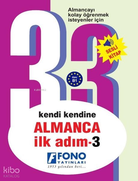 Kendi Kendine Almanca İlk Adım - 3 Sesli Kitap - Aslı Çetinkal