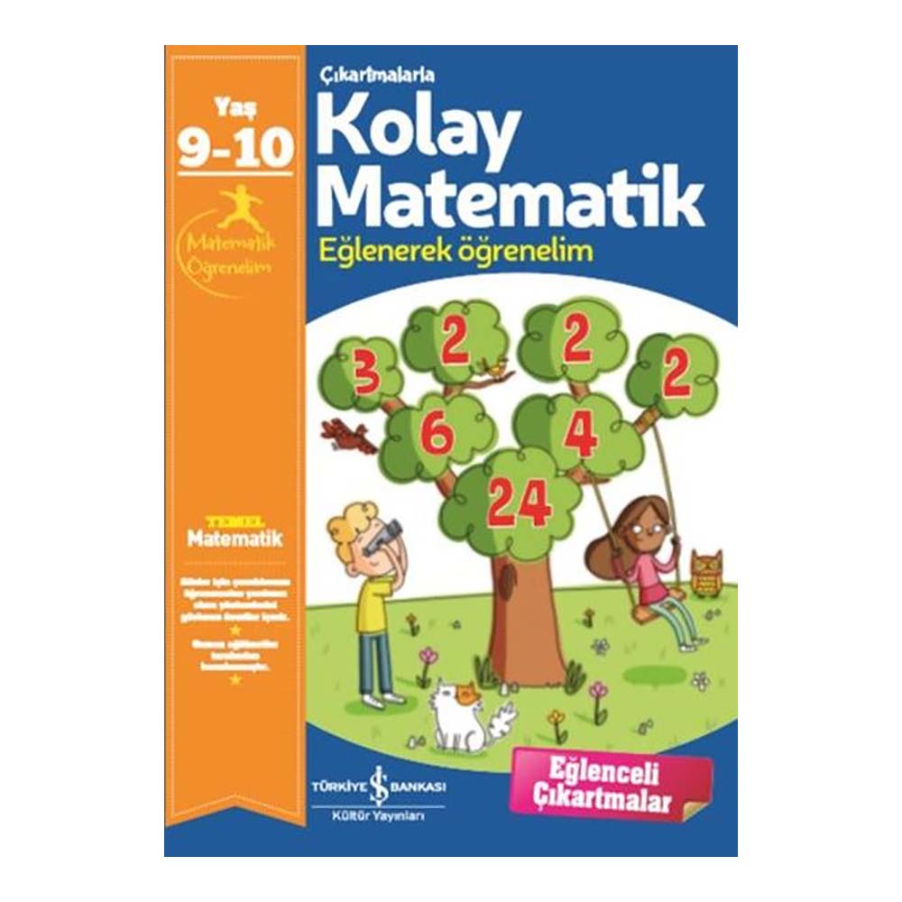 ÇIKARTMALARLA KOLAY MATEMATİK 9-10 YAŞ
