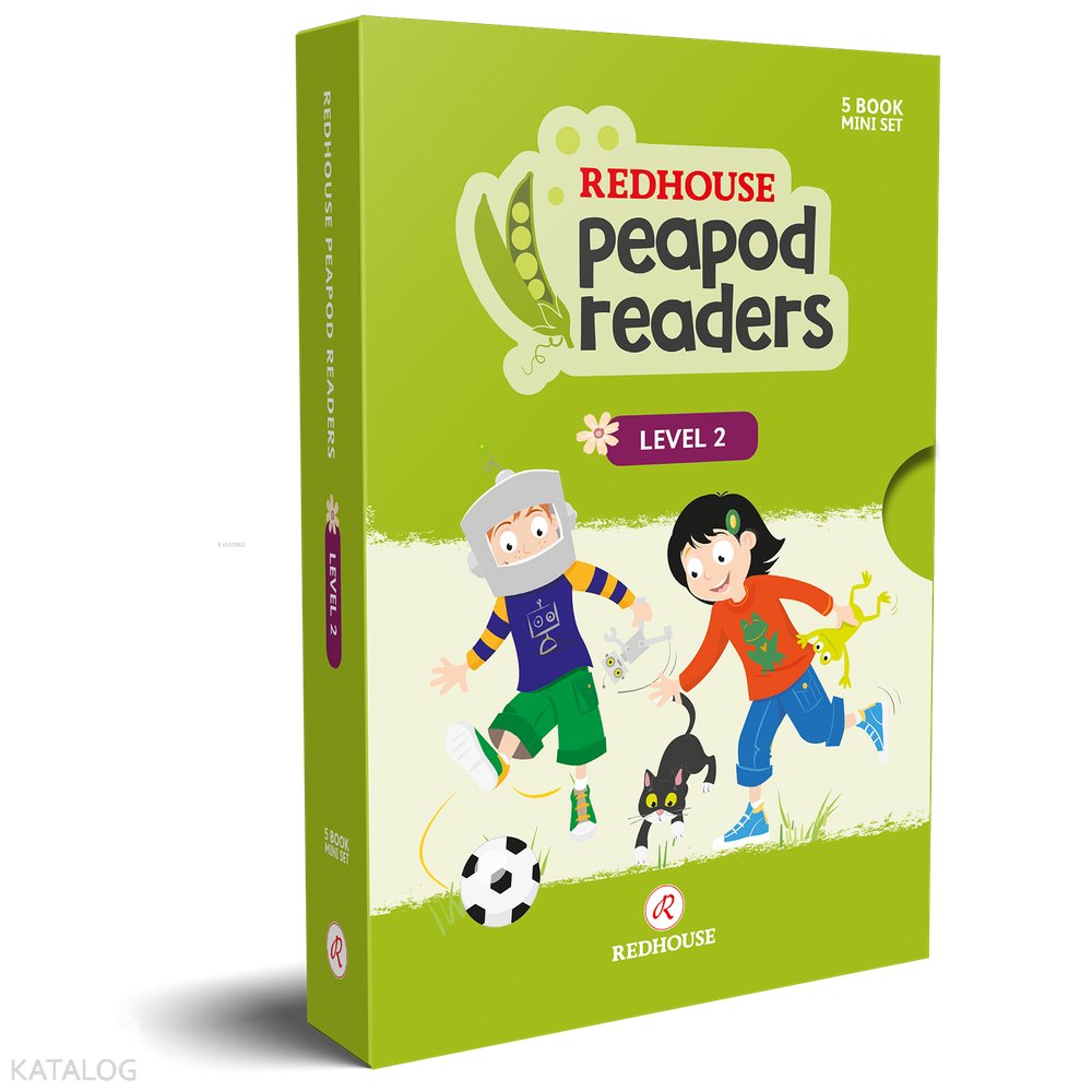 Redhouse Peapod Readers İngilizce Hikâye Seti 2 (Kutulu) - Kolektif