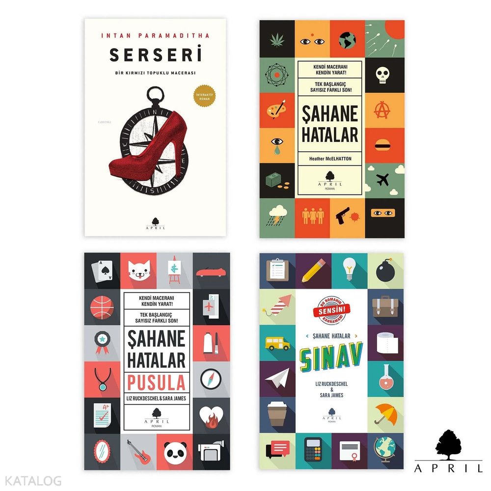 April İnteraktif Set (4 Kitap)