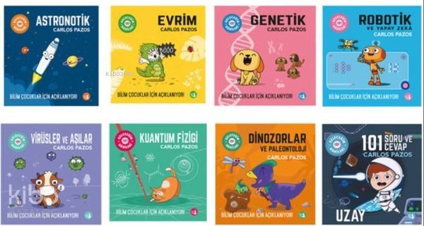 Geleceğin Dahileri Seti - 8 Kitap Takım