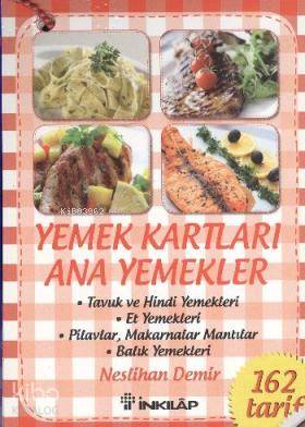 Yemek Kartları Ana Yemekleri - Neslihan Demir