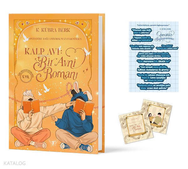 Kalp Avı Bir Avni Romanı (Özel Baskı - Ciltli) - K. Kübra Berk