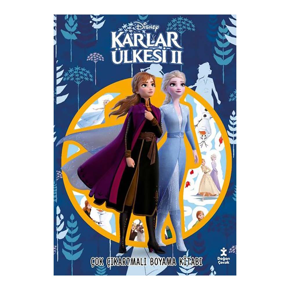 DİSNEY KARLAR ÜLKESİ 2 - ÇOK ÇIKARTMALI BOYAMA KİTABI
