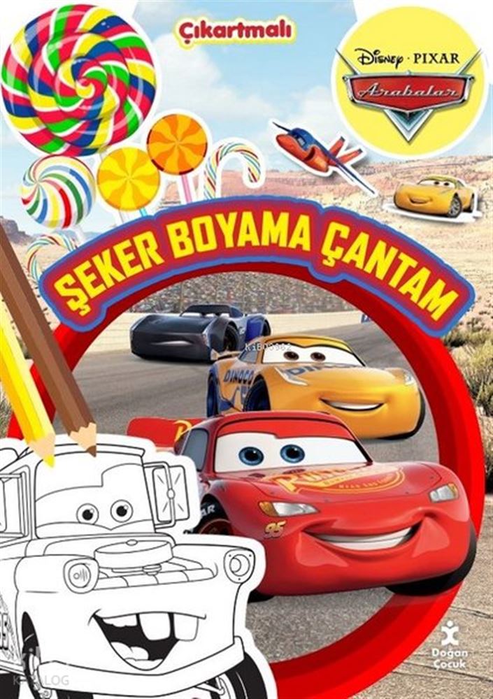 ŞEKER BOYAMA ÇANTAM - ARABALAR
