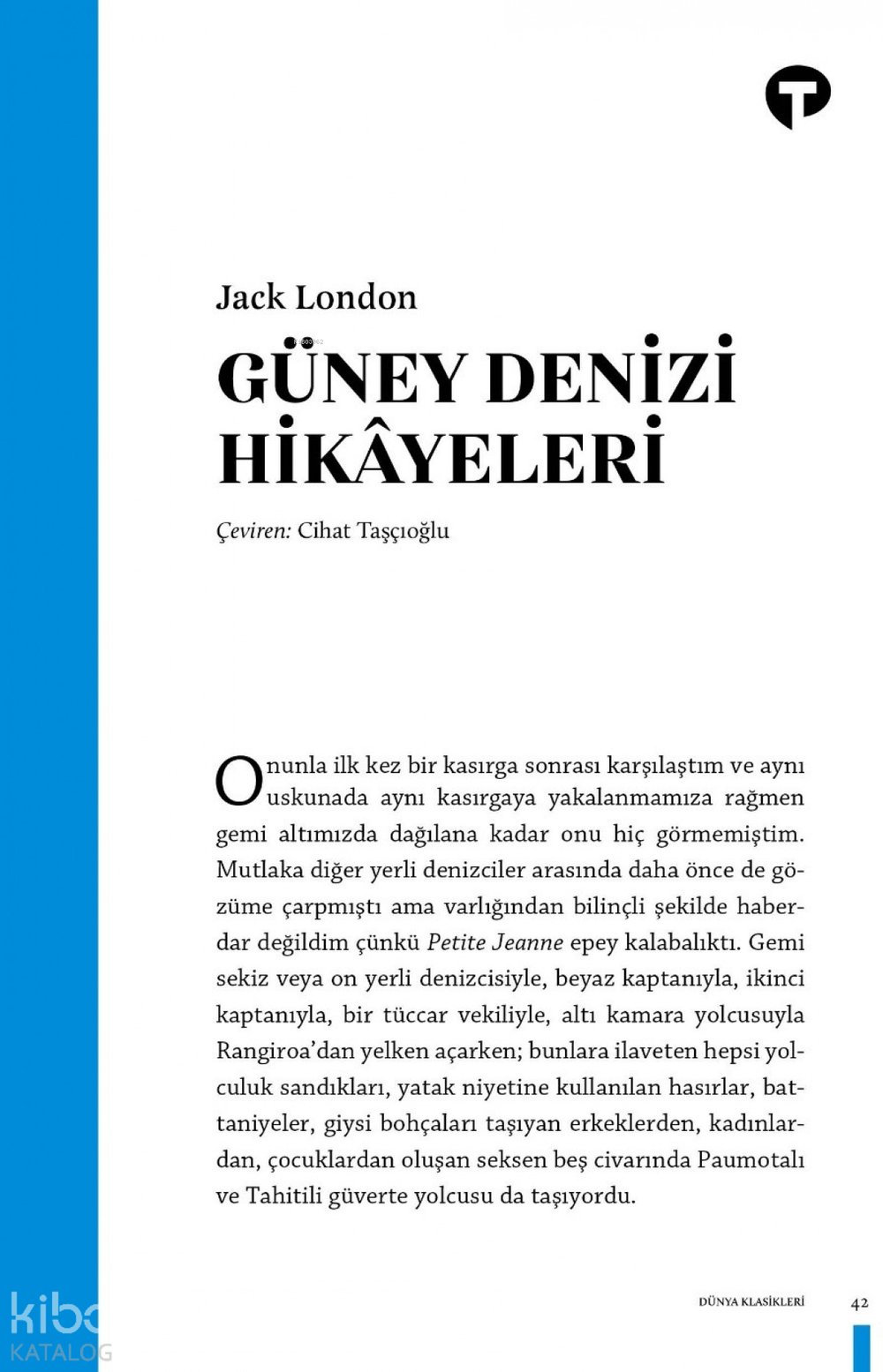 Güney Denizi Hikâyeleri - Jack London