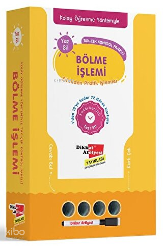 YAZ SİL - BÖLME İŞLEMİ (KUTU)