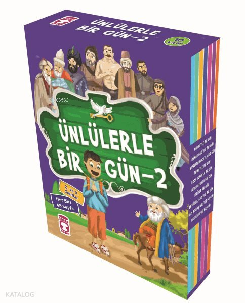 Ünlülerle Bir Gün- 2 (10 Kitap) - Mustafa Orakçı