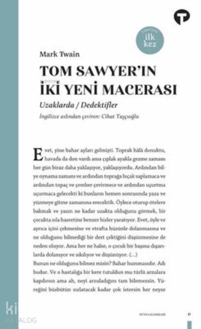 Tom Sawyer’ın İki Yeni Macerası Uzaklarda - Dedektifler