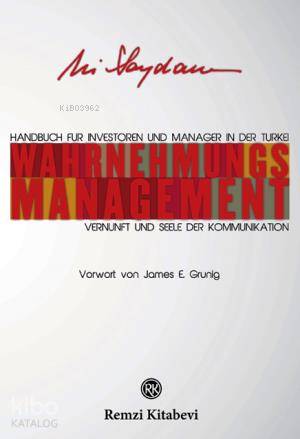 Wahrnehmungs Management - Ali Saydam