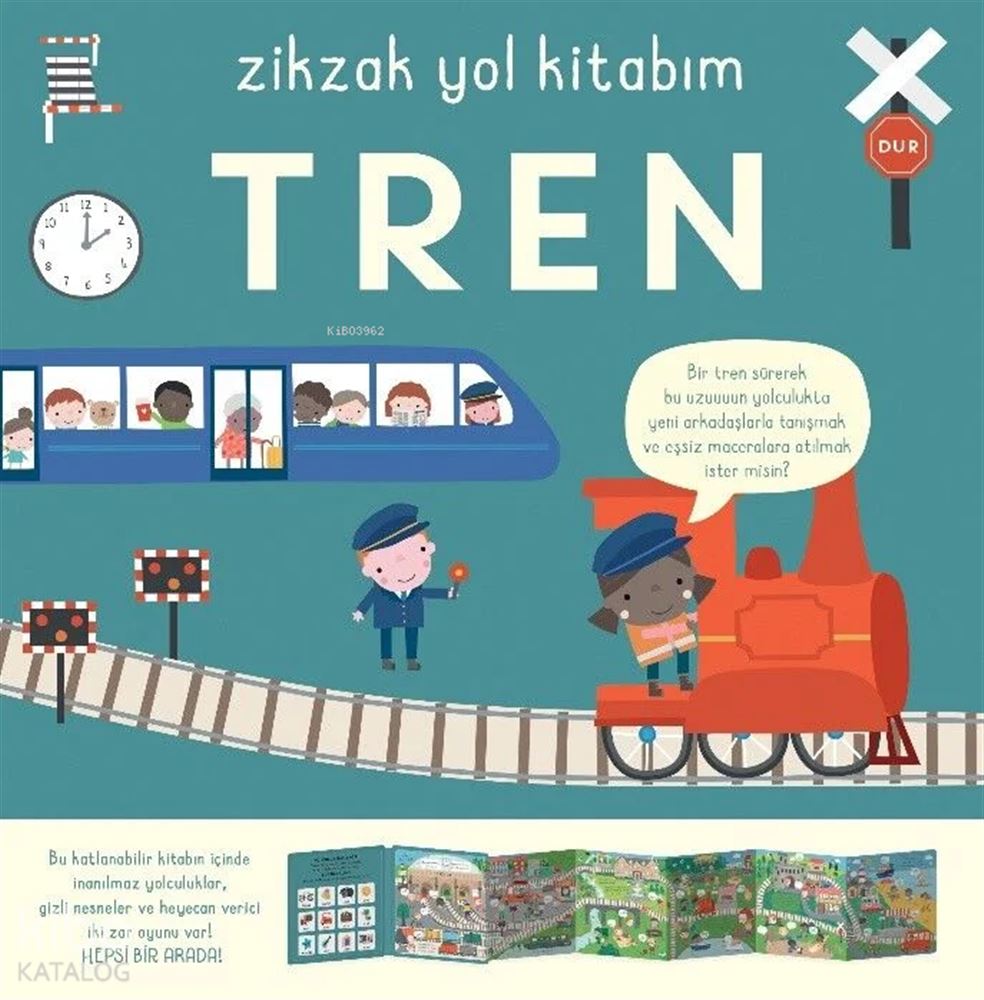 ZİKZAK YOL KİTABIM - TREN
