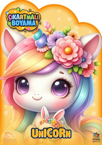 Unicorn Zamanı – Çıkartmalı Boyama Kitabı