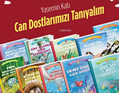 Can Dostlarımızı Tanıyalım (Set) 10 Kitap - Yasemin Katı