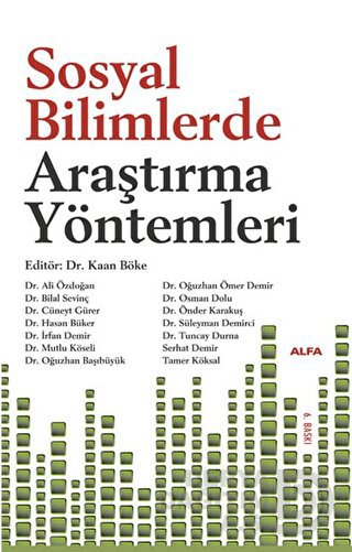 SOSYAL BİLİMLERDE ARAŞTIRMA YÖNTEMLERİ