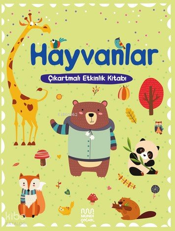 Buttercup - Hayvanlar Çıkartmalı Etkinlik Kitabı