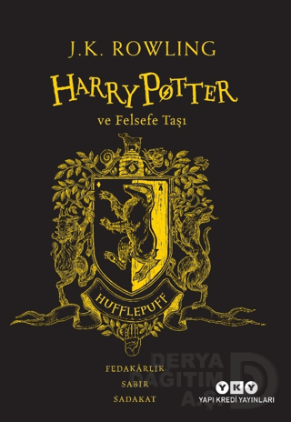HARRY POTTER VE FELSEFE TAŞI - HUFFLEPUFF 20 YIL ÖZEL