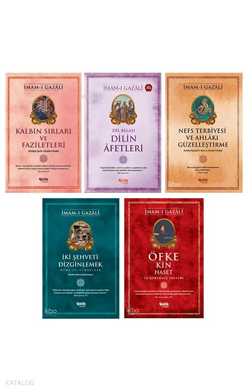 İmam Gazali Ahlakı Güzelleştirme Seti (5 Kitap) - İmam Gazali