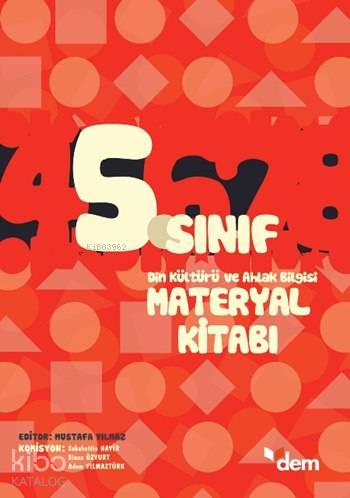 5. Sınıf Din Kültürü ve Ahlâk Bilgisi Materyal Kitabı - Kolektif 