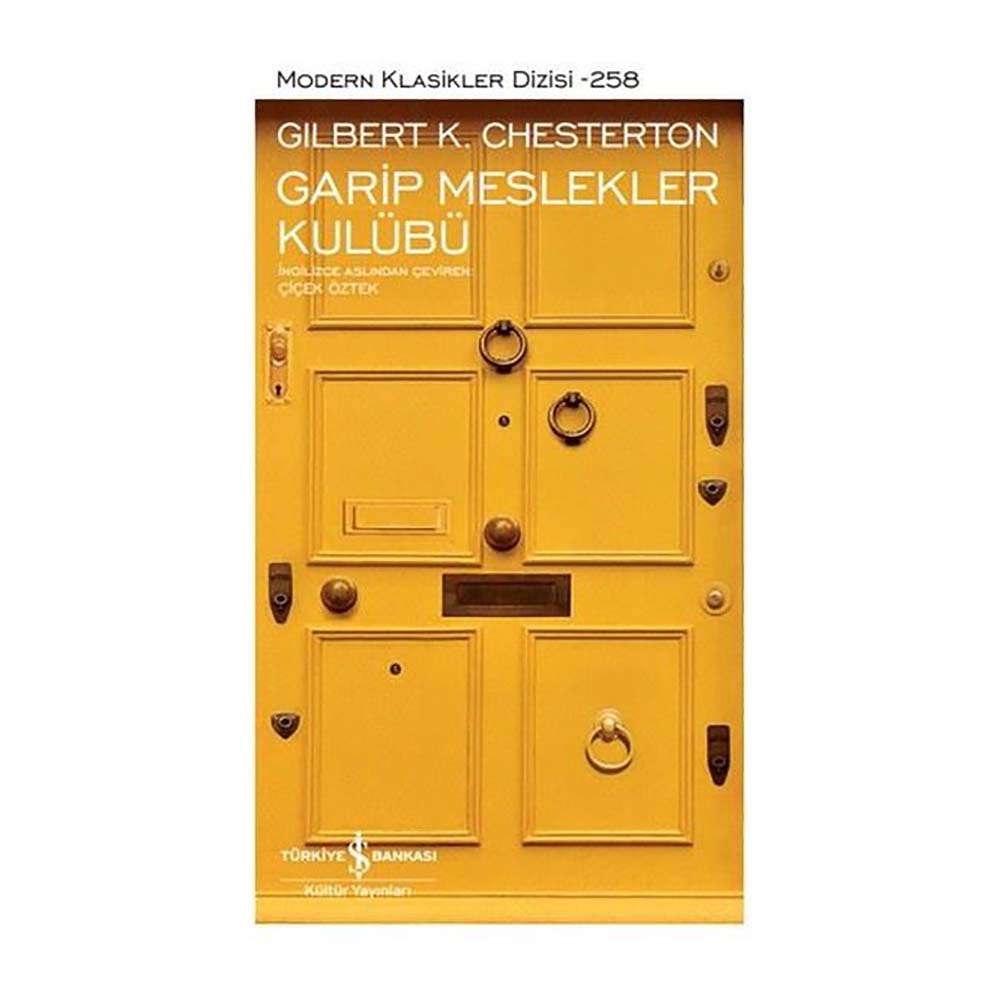 GARİP MESLEKLER KULÜBÜ - 258 (KARTON KAPAK)