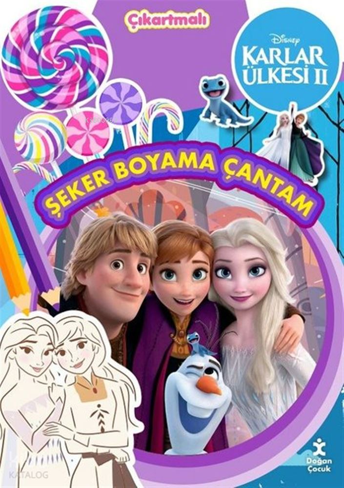 ŞEKER BOYAMA ÇANTAM - KARLAR ÜLKESİ 2