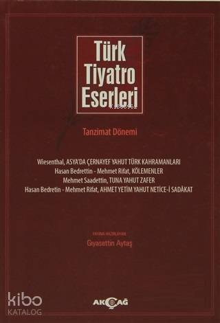 Türk Tiyatro Eserleri 2 Tanzimat Dönemi