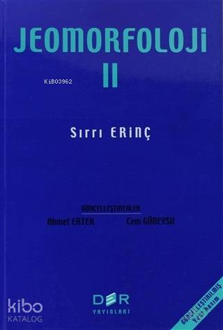 Jeomorfoloji 2 - Sırrı Erinç