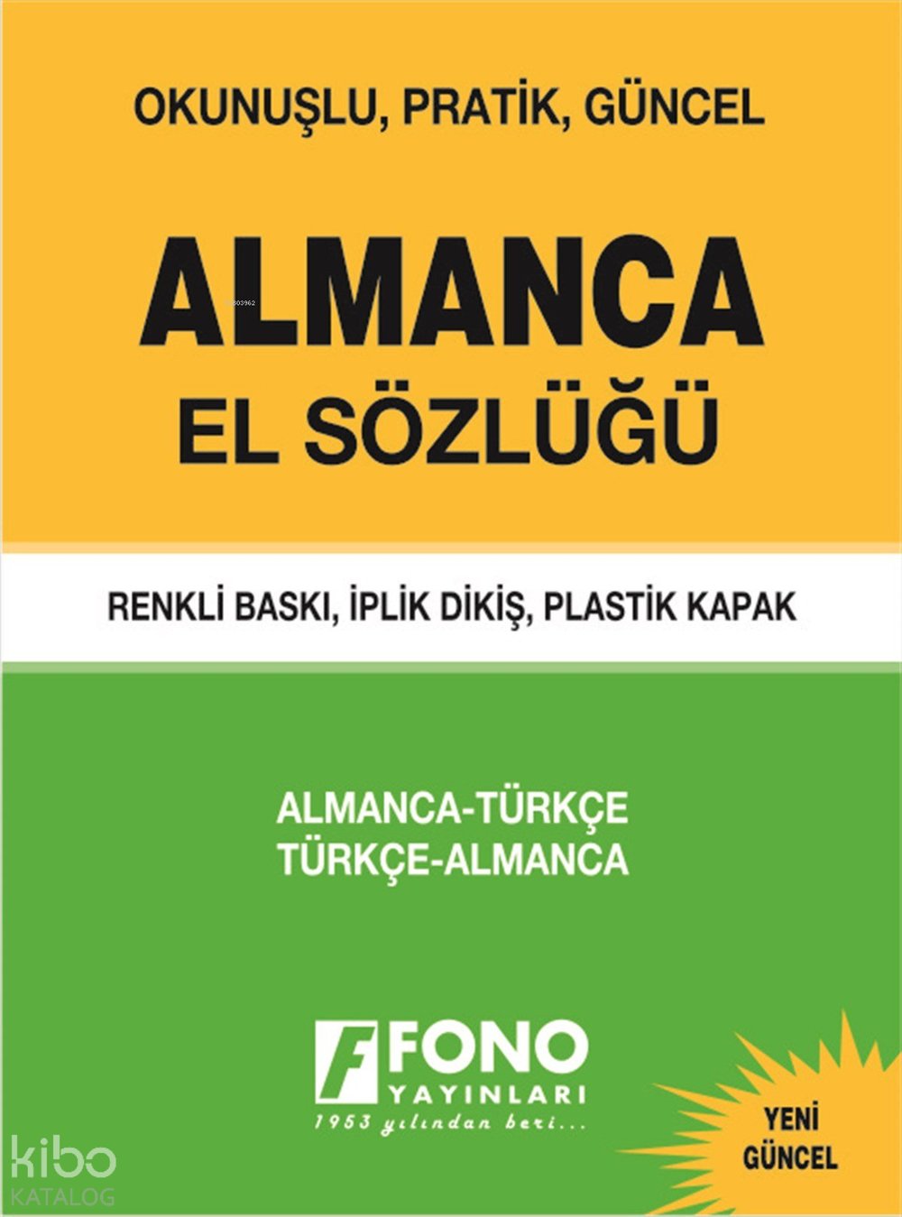 Fono Almanca El Sözlüğü - Şükrü Meriç