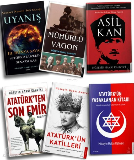 Hüseyin Hakkı Kahveci Kitap Seti (6 Kitap) - Hüseyin Hakkı Kahveci