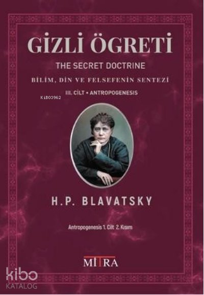 Gizli Öğretici - H. P. Blavatsky