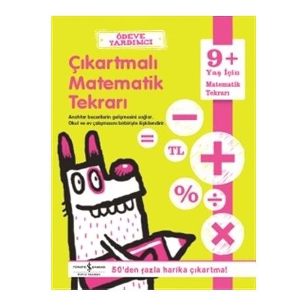 ÇIKARTMALI MATEMATİK TEKRARI - 9+ YAŞ (ÖDEVE YARDIMCI)
