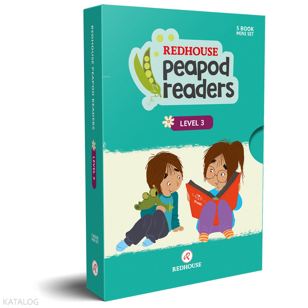 Redhouse Peapod Readers İngilizce Hikâye Seti 3 (Kutulu Ürün)