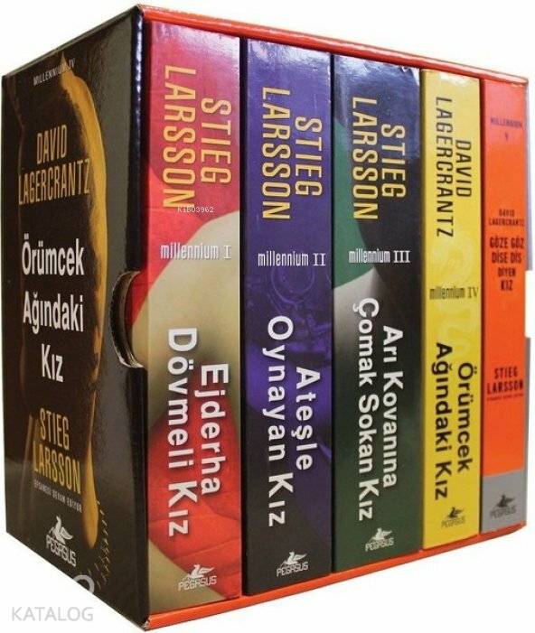 Millennium Serisi - Kutulu Özel Set (6 Kitap Takım) - Stieg Larsson